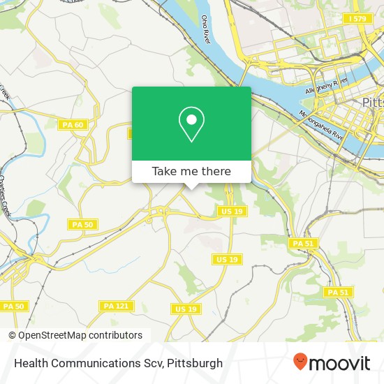 Mapa de Health Communications Scv