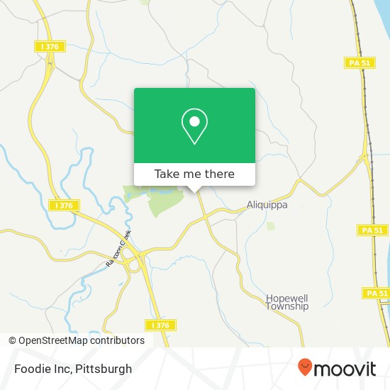 Mapa de Foodie Inc