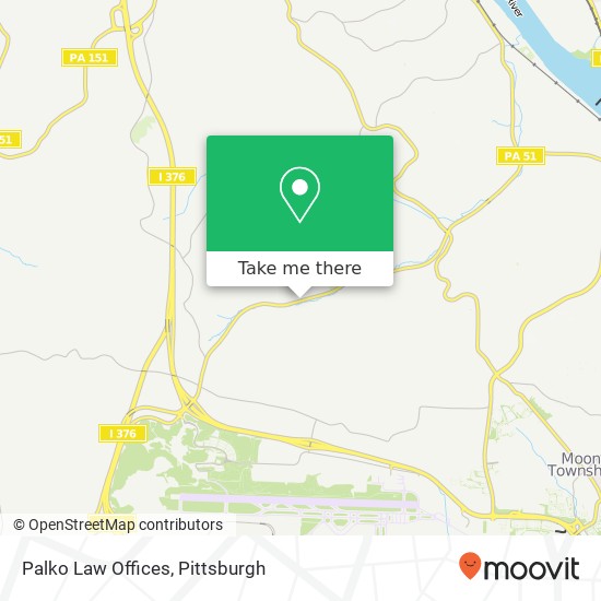 Mapa de Palko Law Offices