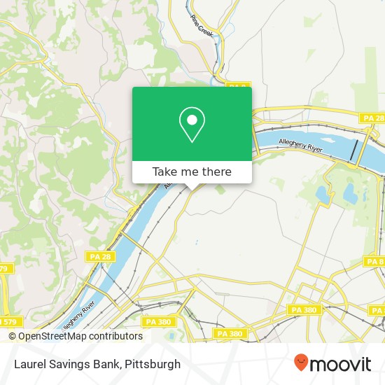 Laurel Savings Bank map