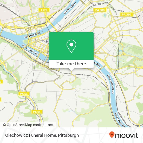 Olechowicz Funeral Home map