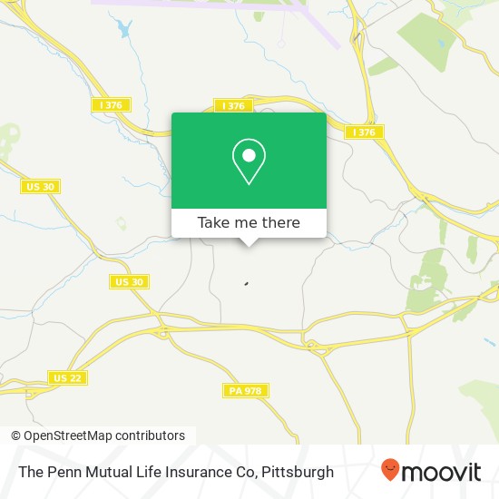 Mapa de The Penn Mutual Life Insurance Co