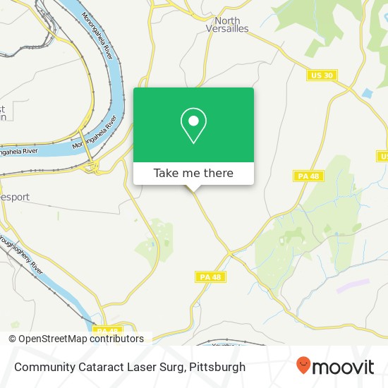 Mapa de Community Cataract Laser Surg