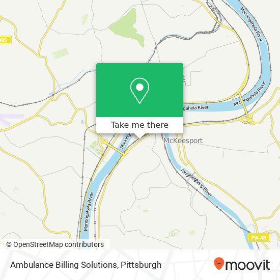 Mapa de Ambulance Billing Solutions