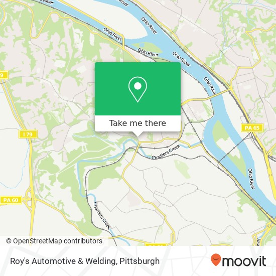 Roy's Automotive & Welding map