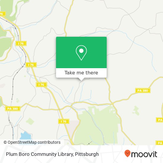 Plum Boro Community Library map