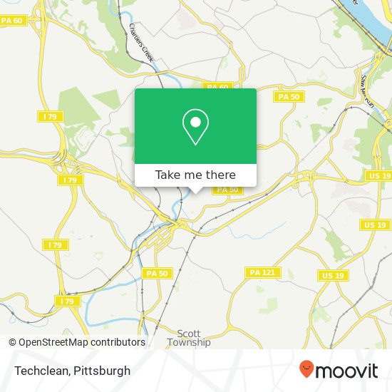 Techclean map