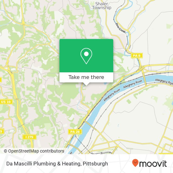 Mapa de Da Mascilli Plumbing & Heating