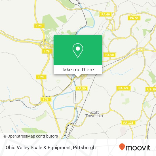 Mapa de Ohio Valley Scale & Equipment