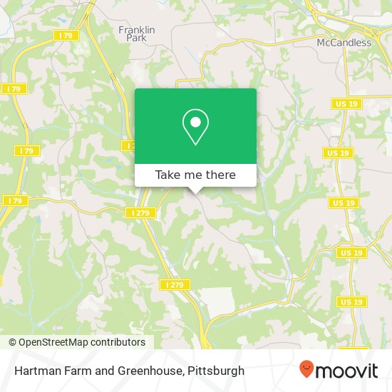 Mapa de Hartman Farm and Greenhouse