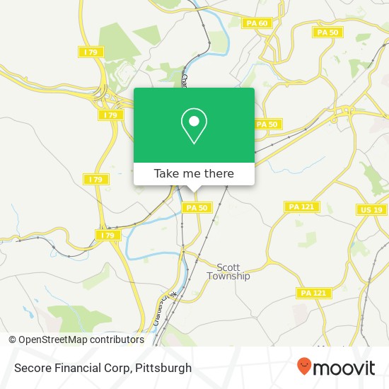 Mapa de Secore Financial Corp