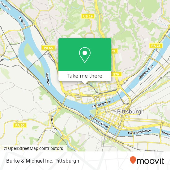 Mapa de Burke & Michael Inc