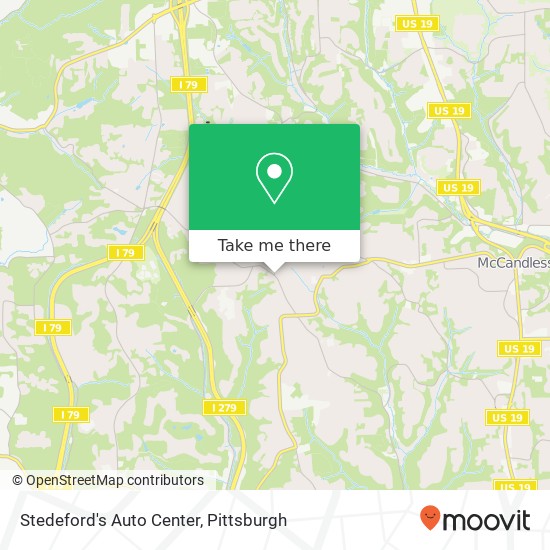 Mapa de Stedeford's Auto Center