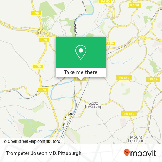 Trompeter Joseph MD map