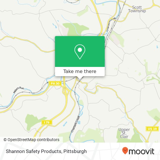 Shannon Safety Products map