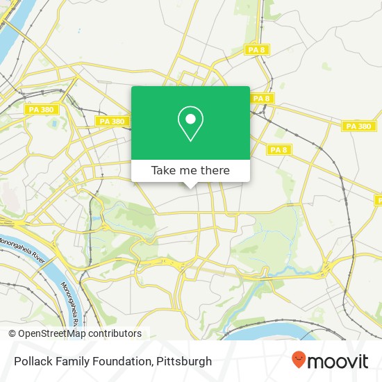 Pollack Family Foundation map