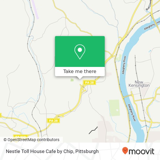 Nestle Toll House Cafe by Chip map
