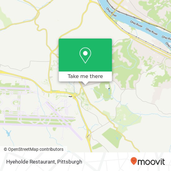 Hyeholde Restaurant map