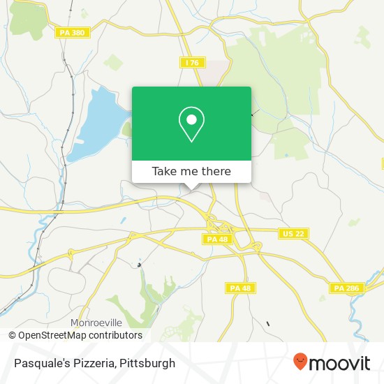 Mapa de Pasquale's Pizzeria