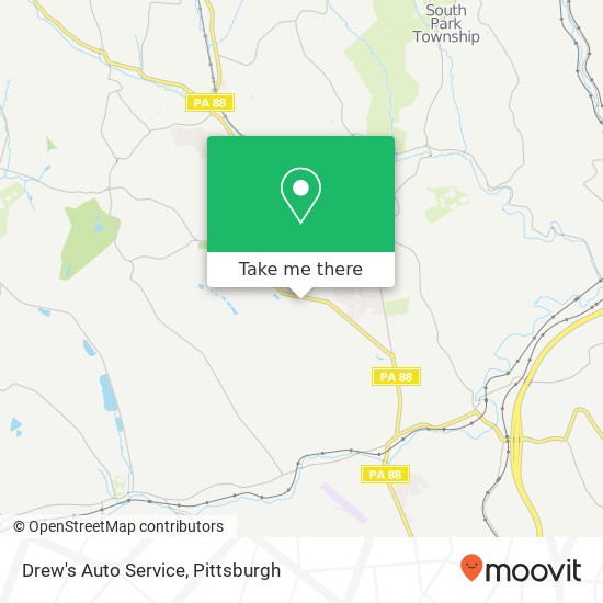 Mapa de Drew's Auto Service