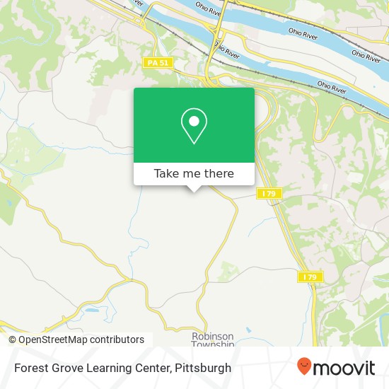 Mapa de Forest Grove Learning Center