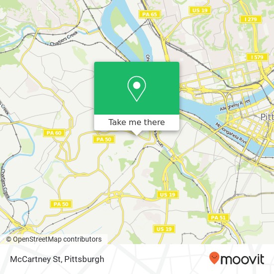 Mapa de McCartney St