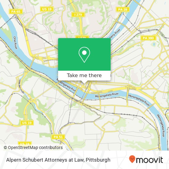 Alpern Schubert Attorneys at Law map