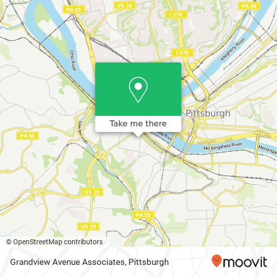 Grandview Avenue Associates map