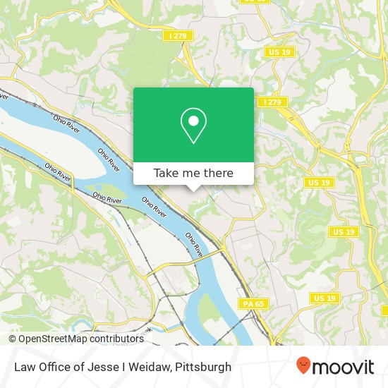 Law Office of Jesse I Weidaw map