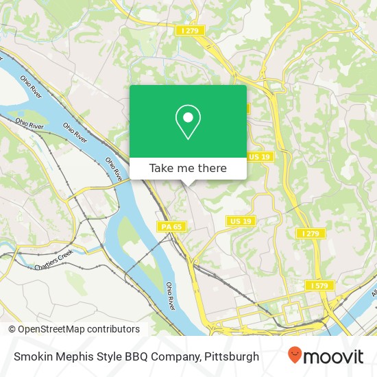 Smokin Mephis Style BBQ Company map