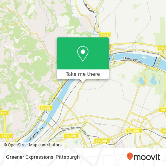 Greener Expressions map