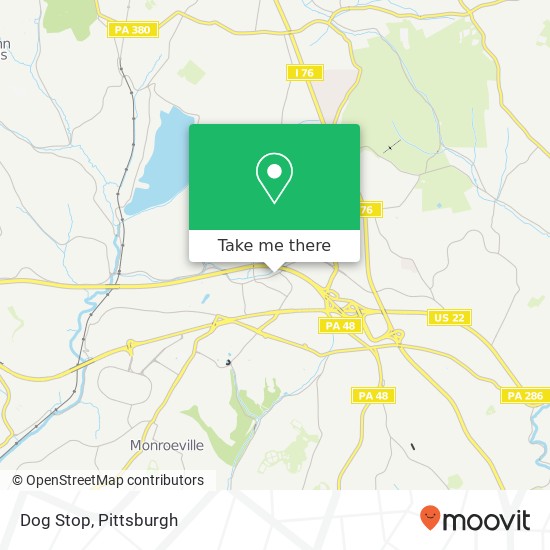 Dog Stop map