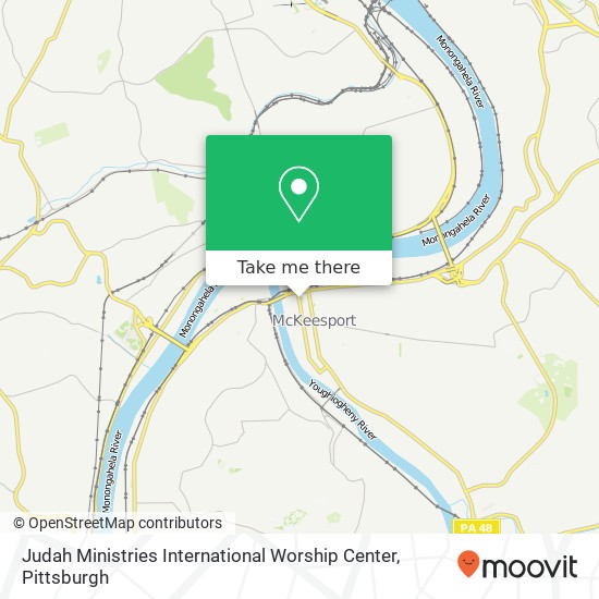 Mapa de Judah Ministries International Worship Center