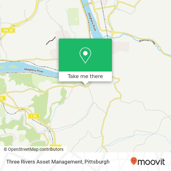 Three Rivers Asset Management map