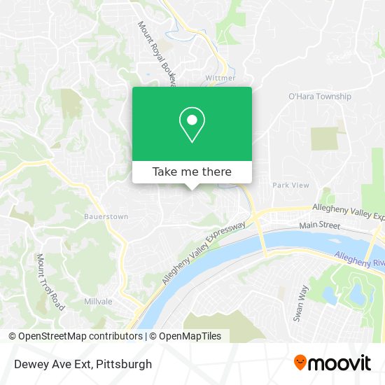 Mapa de Dewey Ave Ext