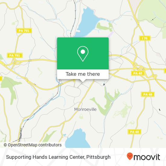Supporting Hands Learning Center map