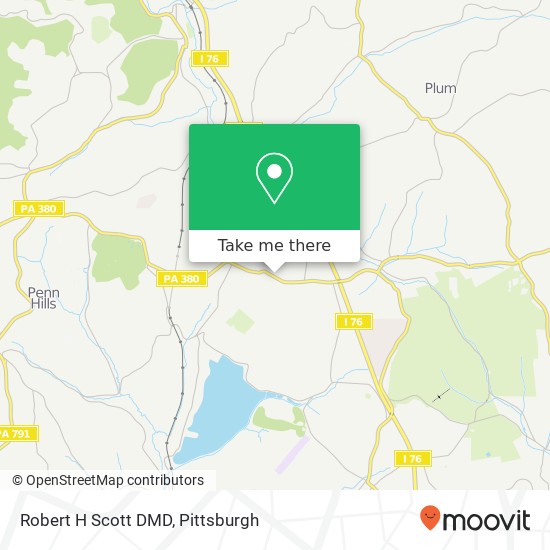 Robert H Scott DMD map