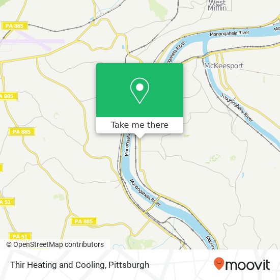 Mapa de Thir Heating and Cooling