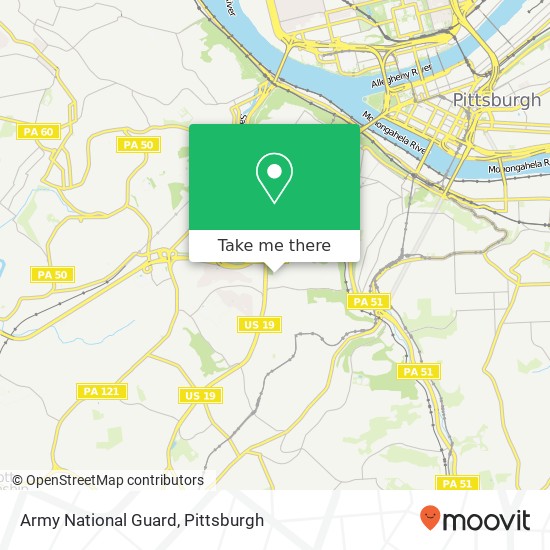 Army National Guard map