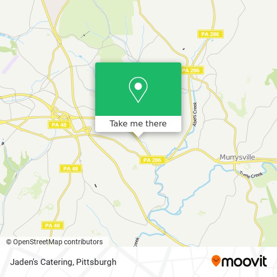 Mapa de Jaden's Catering