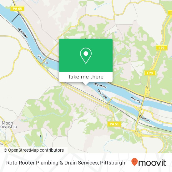 Mapa de Roto Rooter Plumbing & Drain Services
