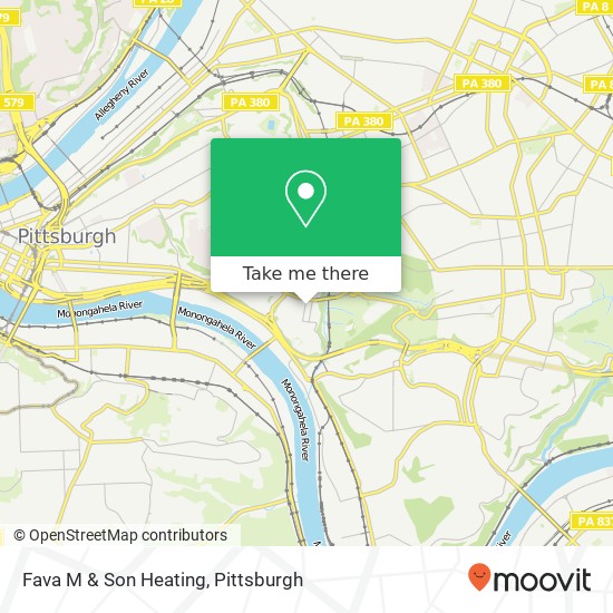 Fava M & Son Heating map