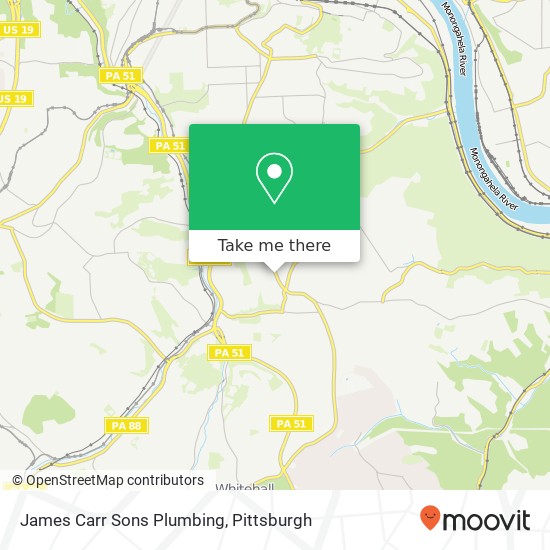 Mapa de James Carr Sons Plumbing