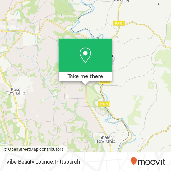 Vibe Beauty Lounge map