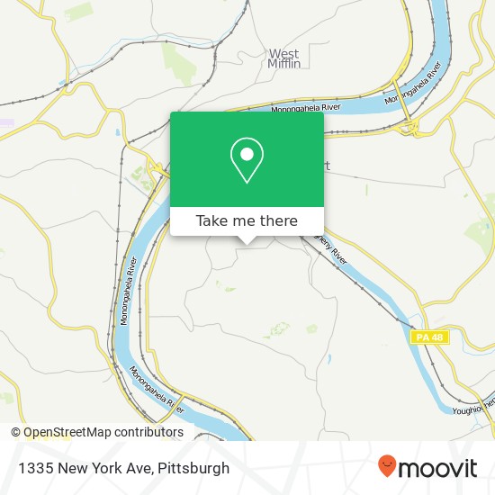 Mapa de 1335 New York Ave
