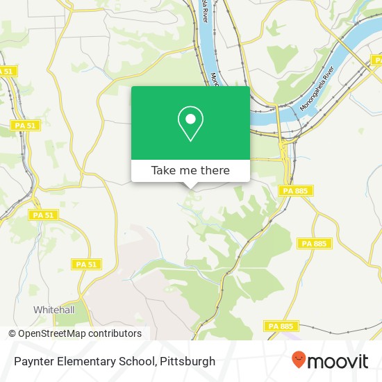 Paynter Elementary School map