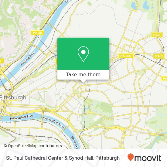 St. Paul Cathedral Center & Synod Hall map