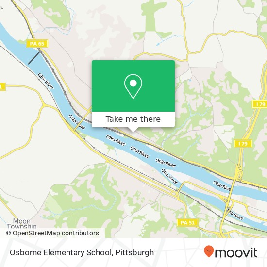 Mapa de Osborne Elementary School