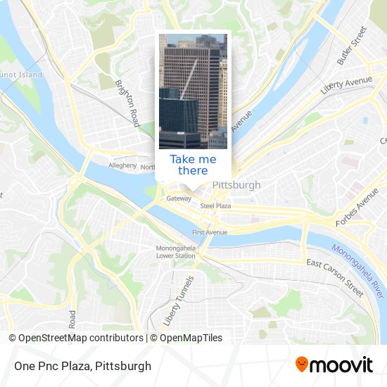 One Pnc Plaza map