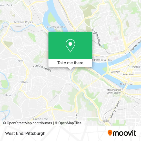 West End map